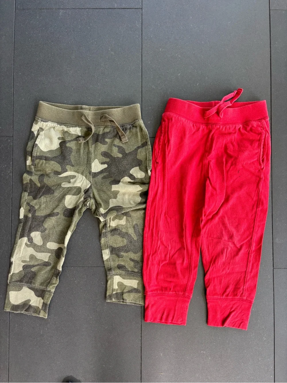 4 pairs Gap Organic Cotton joggers, 2T